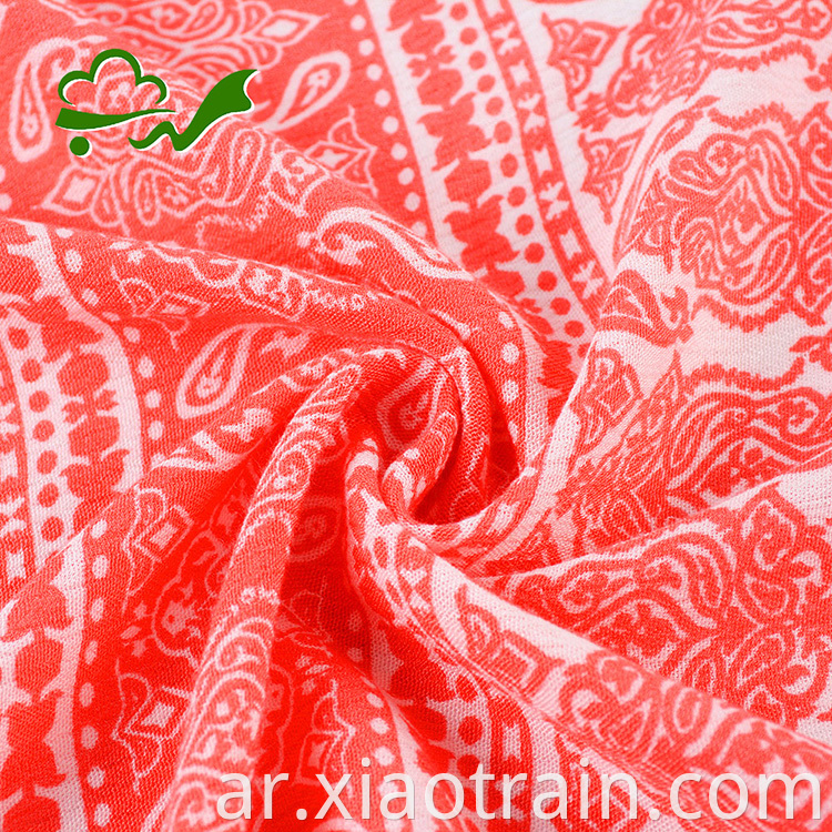 printed rayon fabric